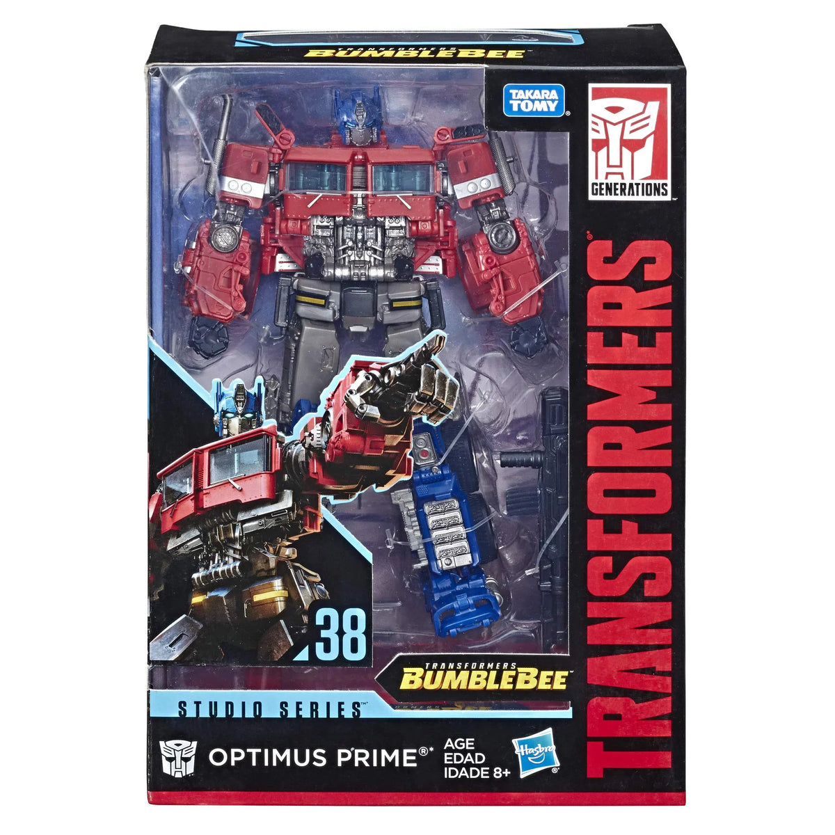 6.5-inch Series Optimus 38 Ages Bumblebee Prime and Studio Action Figure Toys - Transformers Voyager Movie Class 8 Up,