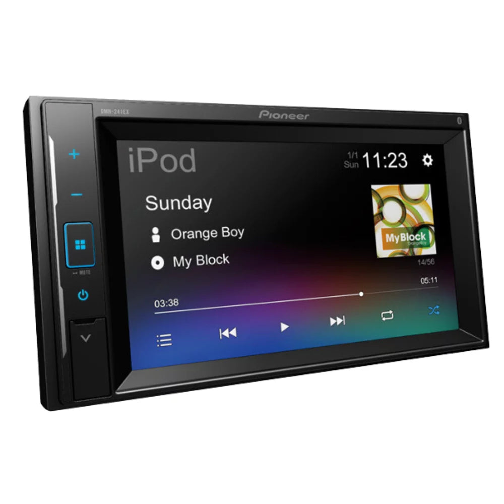 DMH-241EX 6.2" Multimedia Receiver New CDs) Bullet (Does Pioneer Not w/ Camera Play
