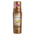 Ounce Natural Jergens Sun Body Body for Glow Sunless 6 Looking Fake Tan, Mousse, Instant Bronze Tanning Self Bronzer, Natural Deep Tanner Tan,