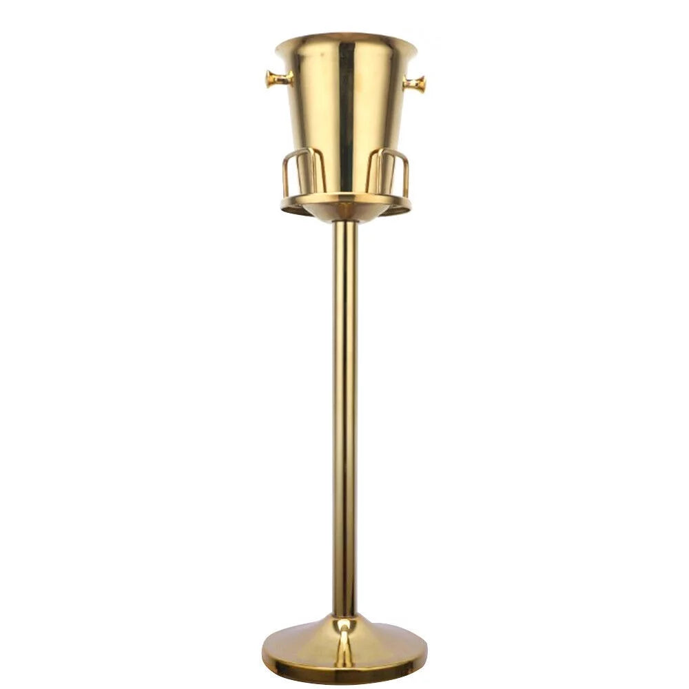 Bucket Bucket for Ice Vasque Titanium Ice Holder Bucket Champagne Home Party Hotel Gold Bar