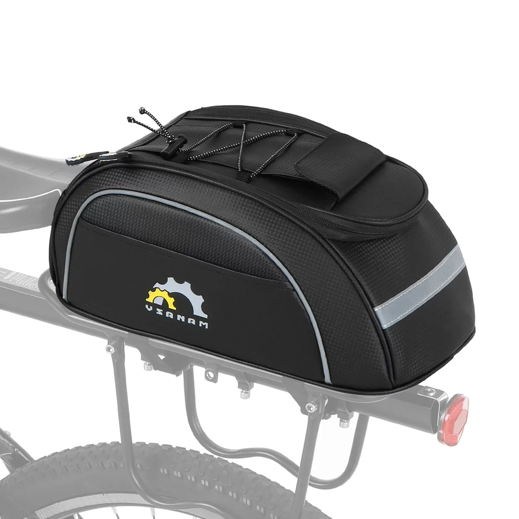 Waterproof MTB Insulated Carrier Bag Pannier Bag Bike Bag Trunk Rear Rack Cooler Bag Cycling Storage Luggage