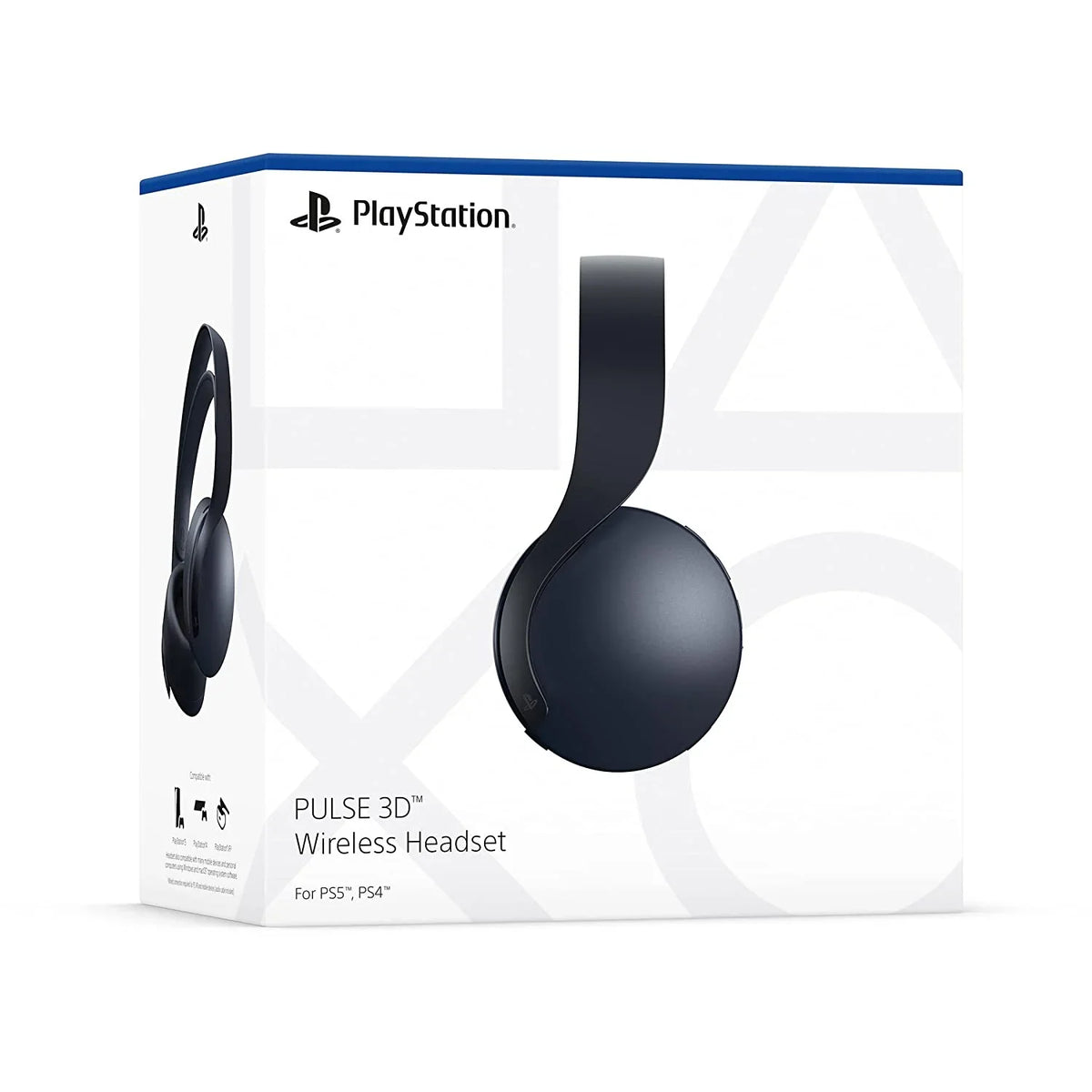 PS5 and Version Playstation Headset 3D Black 5 Pulse Disc Bundle Console