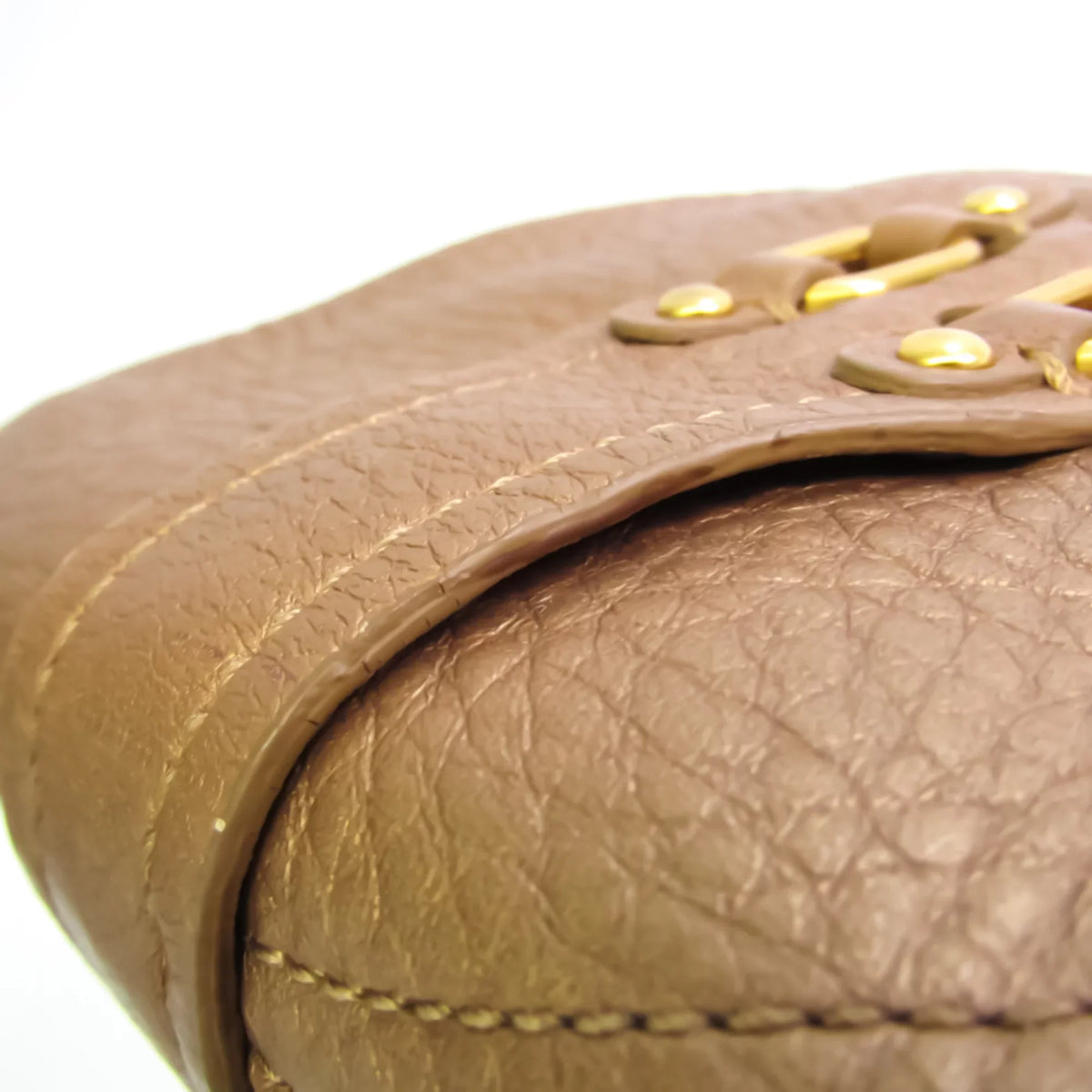 Cole Haan Pre-Owned (Good) Women's Gold Handbag Leather