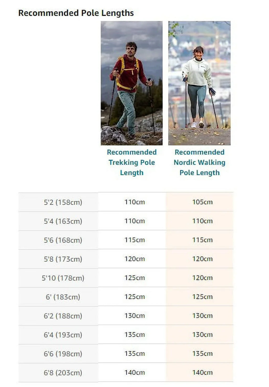 Walking Carbon Series Walking 115cm Cronos LEKI Nordic Poles