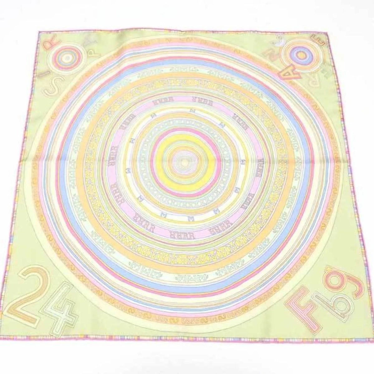 Silk (Good) HERMES Scarf Carre Women's Hermes Multicolor Petit Pre-Owned