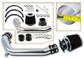Air 2.4L 240sx Nissan BLACK Intake Racing Combo 89-94 Kit Compatible Short Rtunes + S13 Ram Filter For