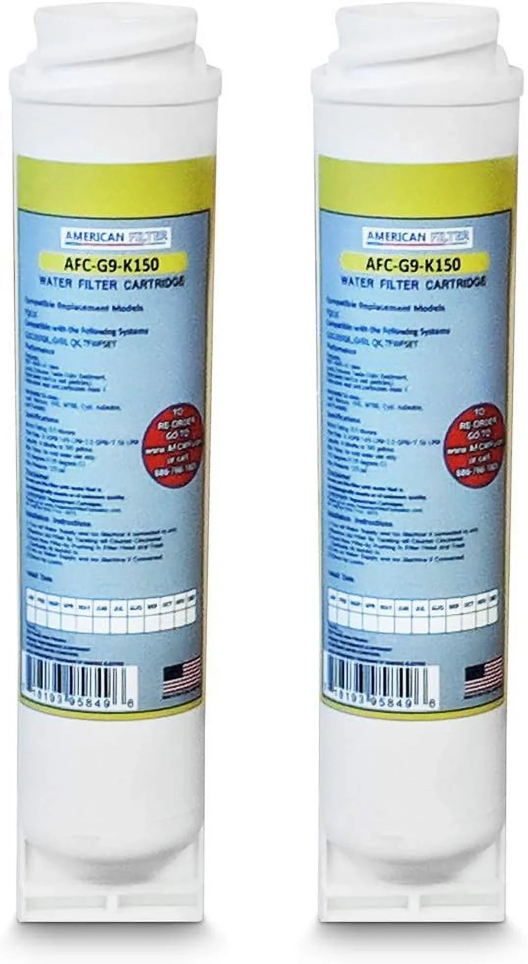 FQK1K The Compatible AFC liquid Pack Brand, In Filter (R) Made Filter, USA!! With 2
