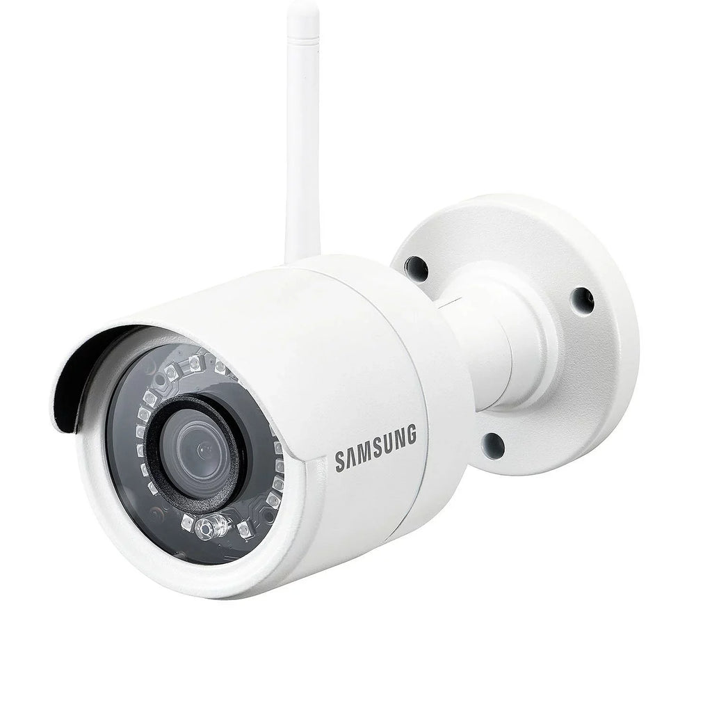 Wireless Channel Security Cameras 4 Full HD SNK-B73040BW with NVR Wisenet 1TB 1080p Resistant and 1080p 4 Hard System Bullet climate Video Drive