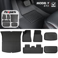 Y climate Fit for Duty Accessories Interior All Floor Mats, Liners 3D Custom Floor 2023-2021, Rear Model Car Floor Trunk Mat Tesla 4PCS Mats Model Mats TPE Y Heavy