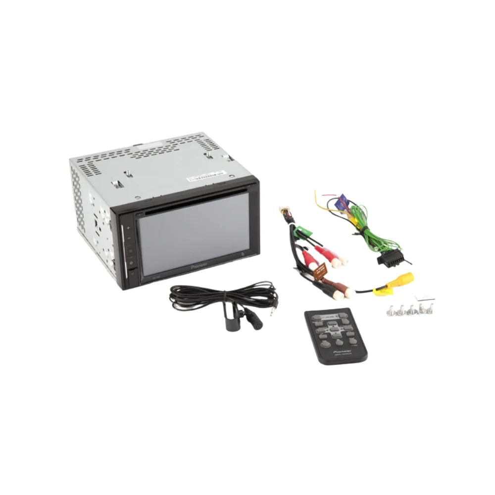 KIT2537 and Touchscreen, Installation Stereo Din Bluetooth Camera, Backup Kit Double 2006-2010 Explorer / DVD for Dash Bundle Car Kit Multimedia - with Pioneer