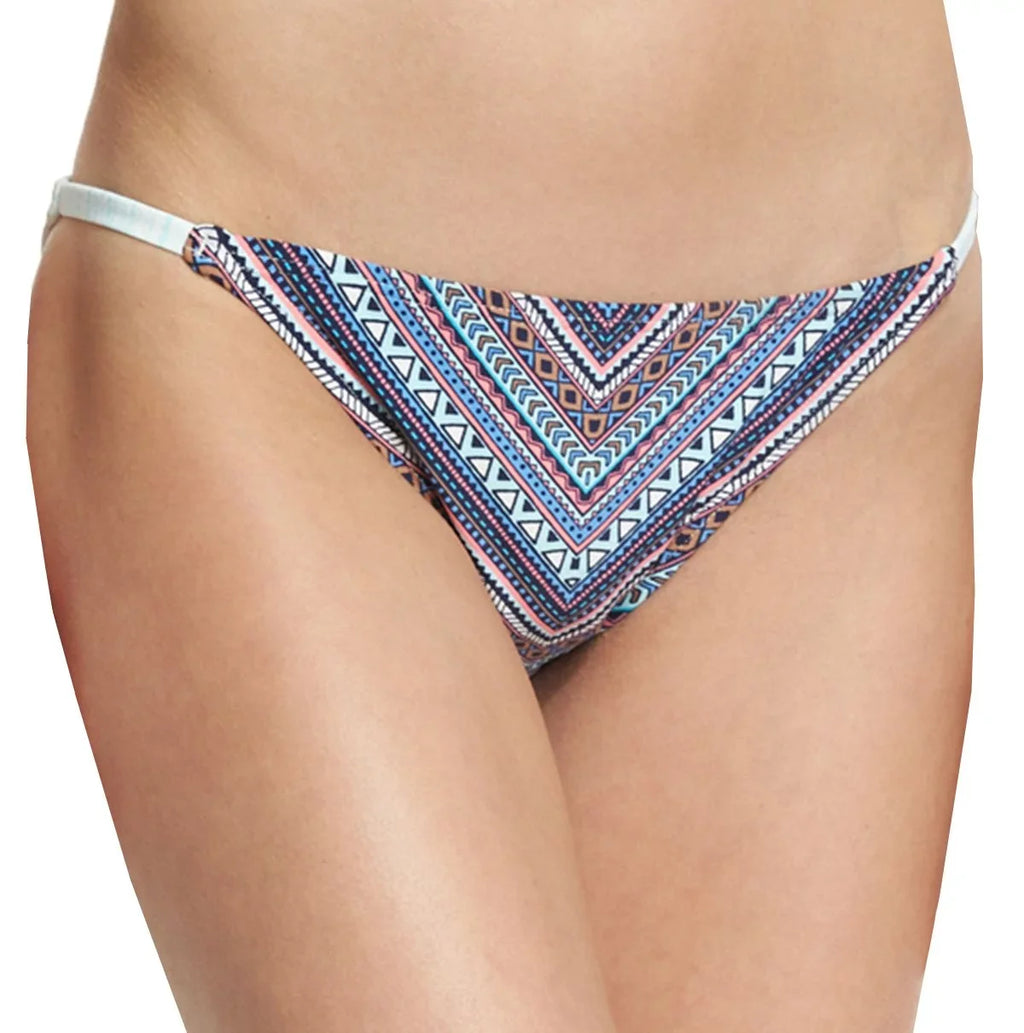Geo-Print XS Camuto NEW Bottom String Blue Womens Vince dimension Bikini
