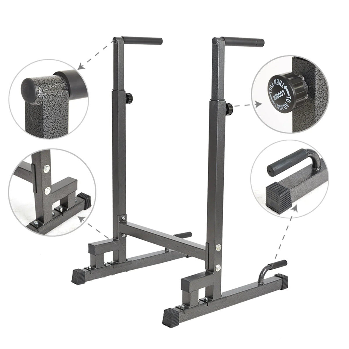 Power Rack KARMAS Home Strength Gym Training Adjustable PRODUCT Exercise Bar Exercise Stand for