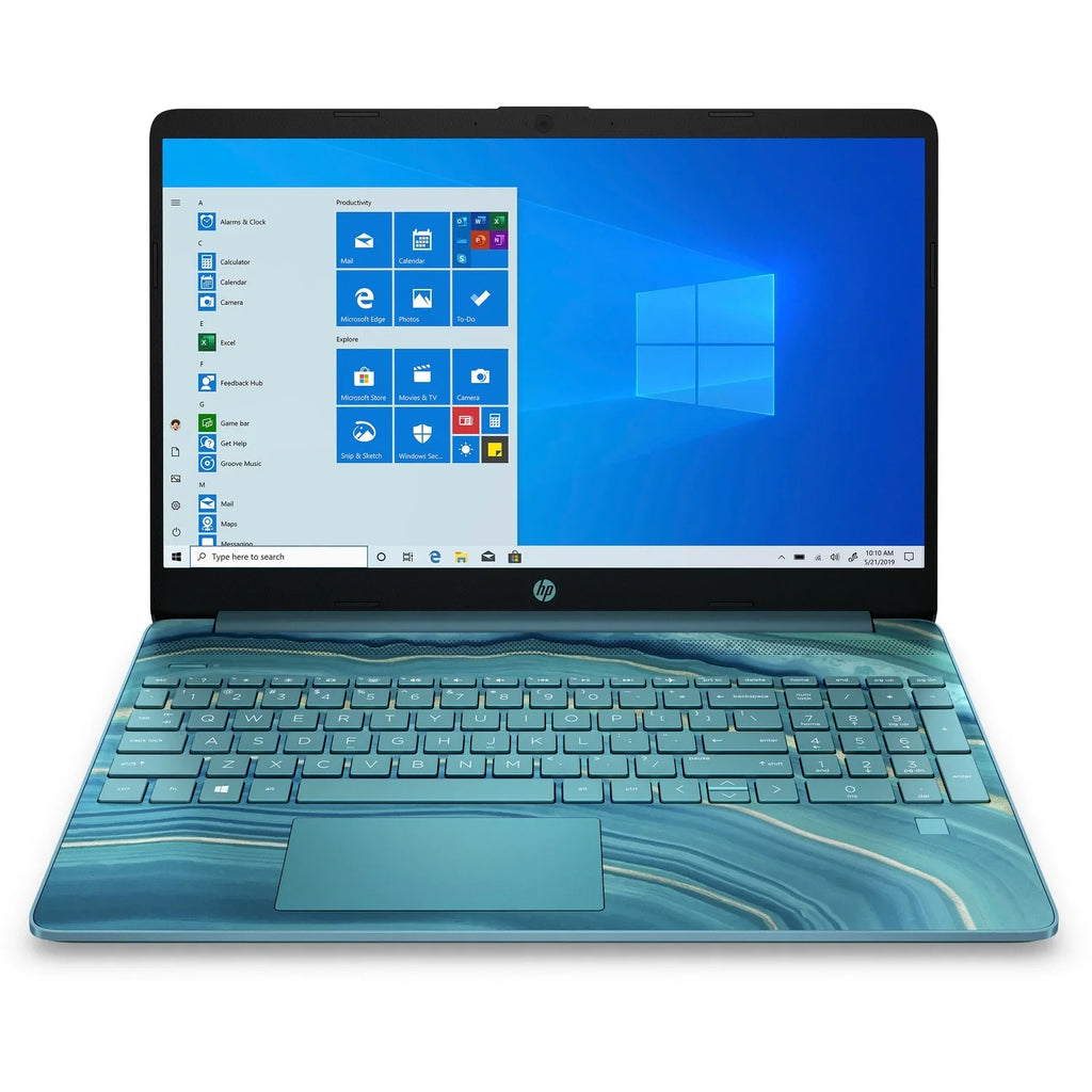 HP Restored Touch Pentium 256GB RAM, Laptop SSD 7505, 15.6" (Refurbished) Gold 8GB 15-dy2026ds