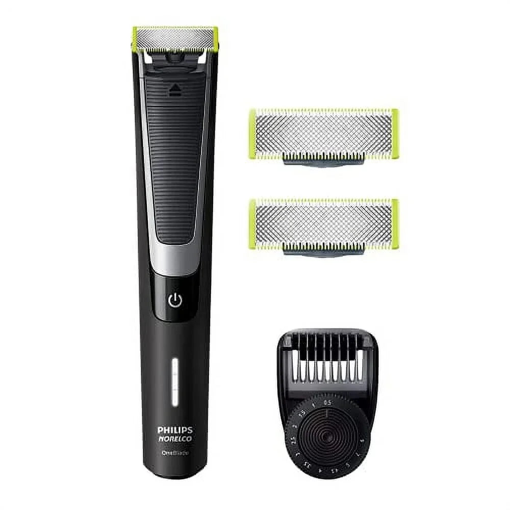 Trimmer, Styler OneBlade PHILIPS Hybrid Replacement Norelco OneBlade Kit, Electric QP6510 2 Blades + Pro