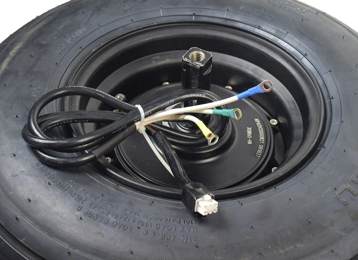 Volt Tire Scooters Watt 18x9.50-8 Fat & for Assembly Hub Motor 60 1500 Wheel AlveyTech