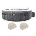 Plus PureSpa Tub & Bubble Hot Seats, Intex Non-Slip Jet Inflatable Pack) (2