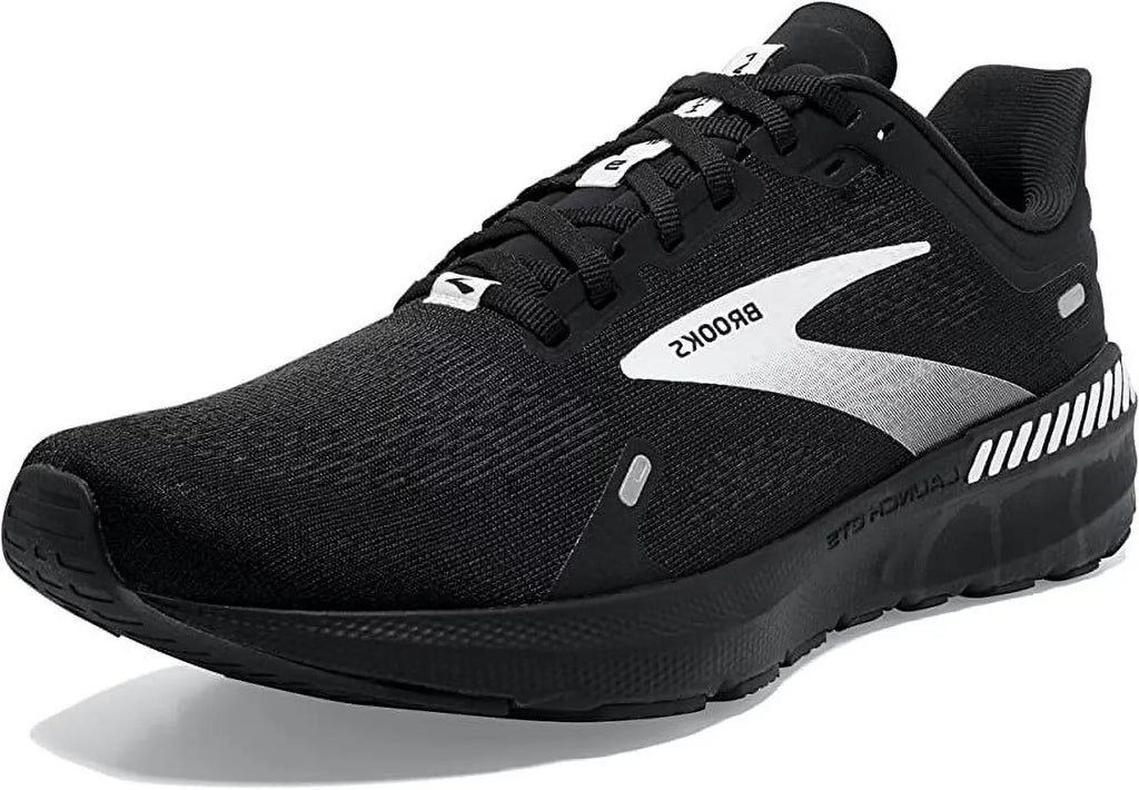 Running Shoes Men's GTS White Speed 9 Support Black Wide Launch Brooks (9.5)