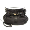 Brown Dark (Good) Bag Women's Burberry Leather Handbag,Shoulder Pre-Owned 3801199