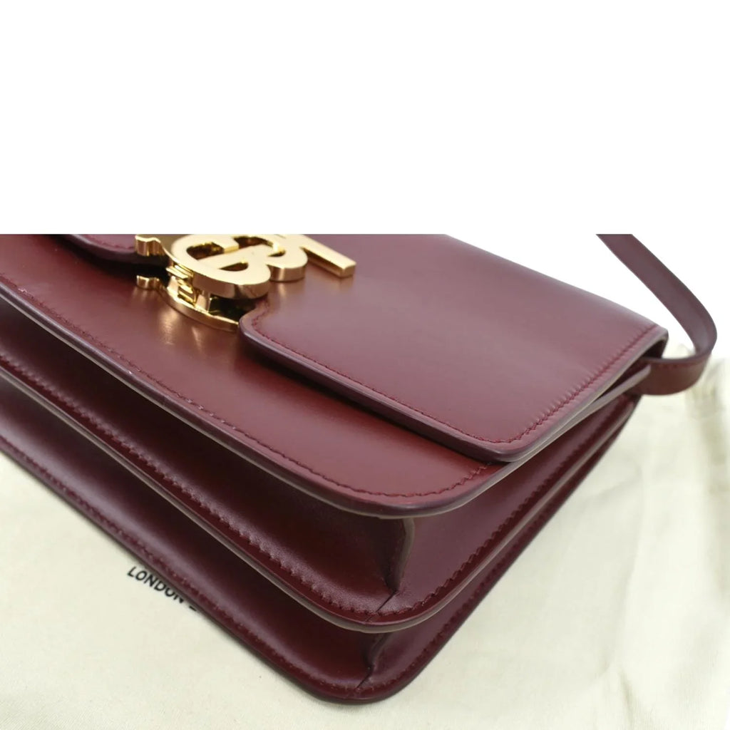 Tb Shoulder Pre-owned Red Leather BURBERRY Bag Lola