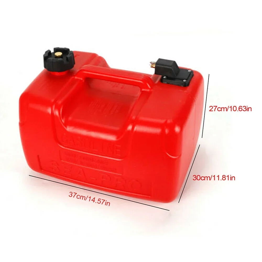 Fuel Tank Motor Connector Motor Fuel Tank Miumaeov External 3 with Universal Fuel Outboard Gallon Tank Portable
