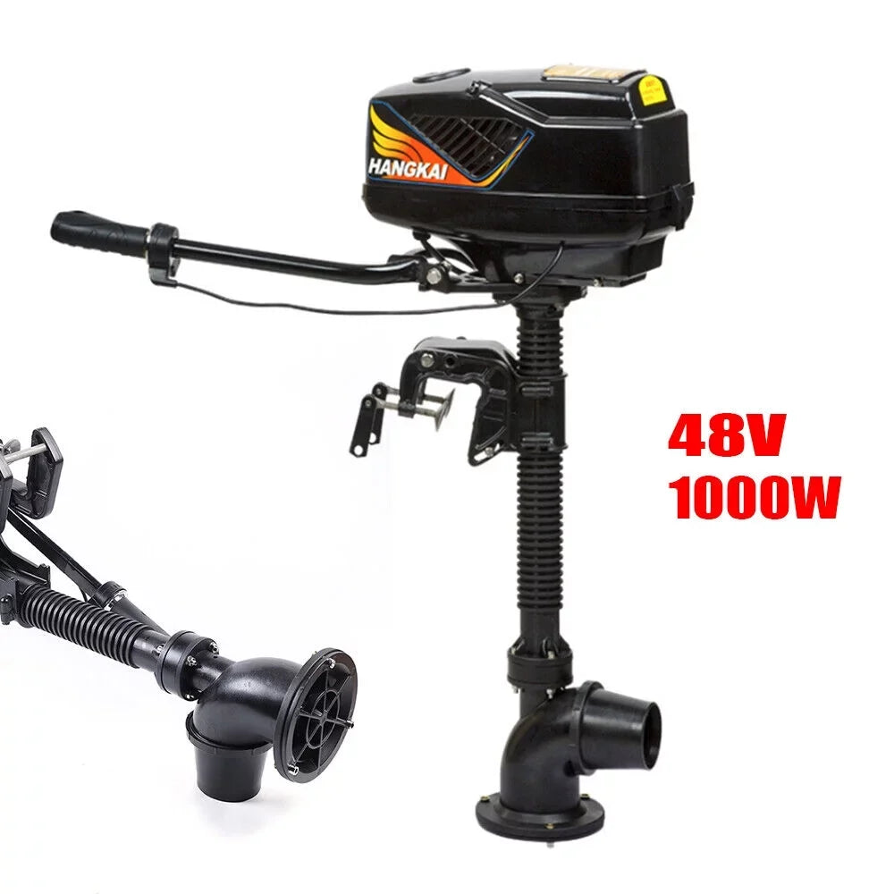 Trolling 4.0HP Jet Boat Outboard Motor 1000W Pump Engine Brushless Fishing