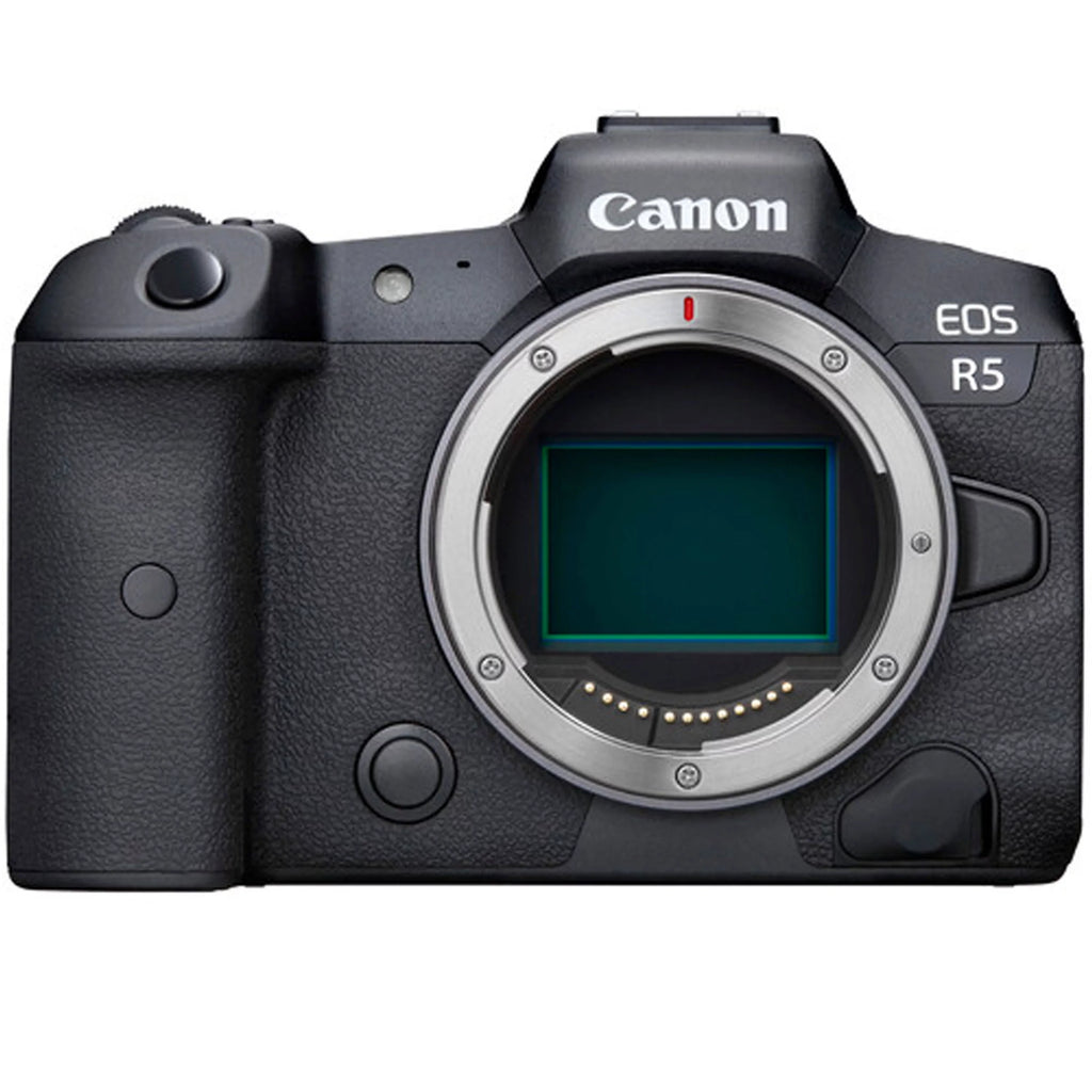 Camera 2pc Mirrorless Only) 64GB Canon EOS + + More R5 Cards + Case (Body Tripod Memory &