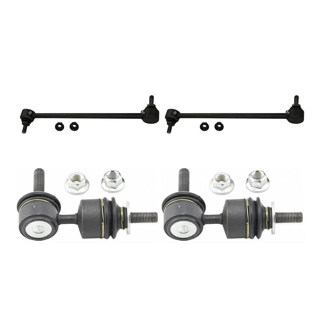 4PCS Stabilizer Rear Link Bar Kit 2004-2006 MAZDA For / 3 + Sway MOOG Front