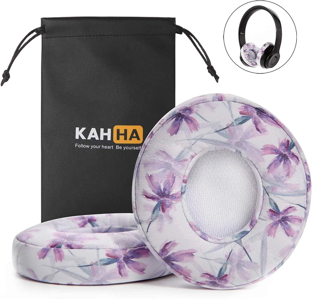 Cushions Ear Foam with Noise Compatible 3 Solo Isolation Beats Memory Ear 2 earpads & with Pads,Replacement