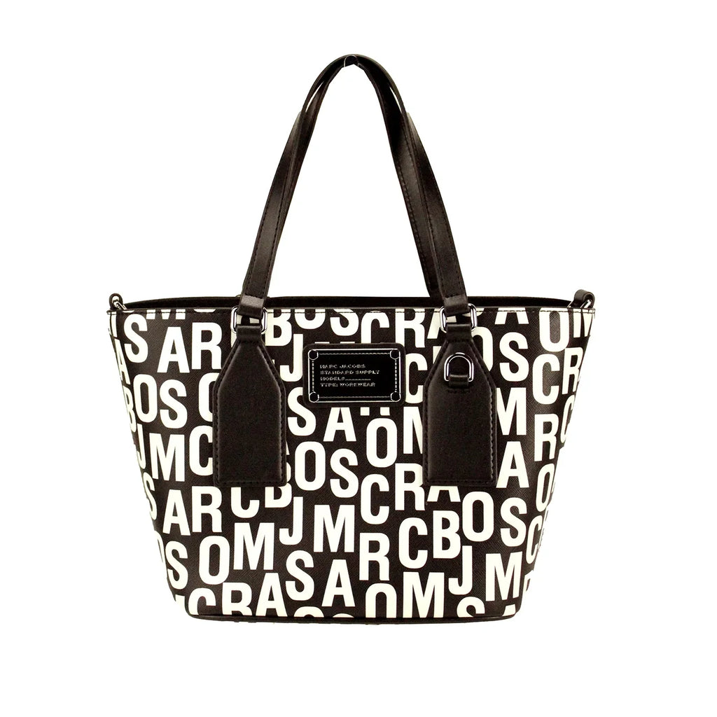 Print White Jacobs Leather Black Monogram Bag Small Tote Saffiano Crossbody Marc