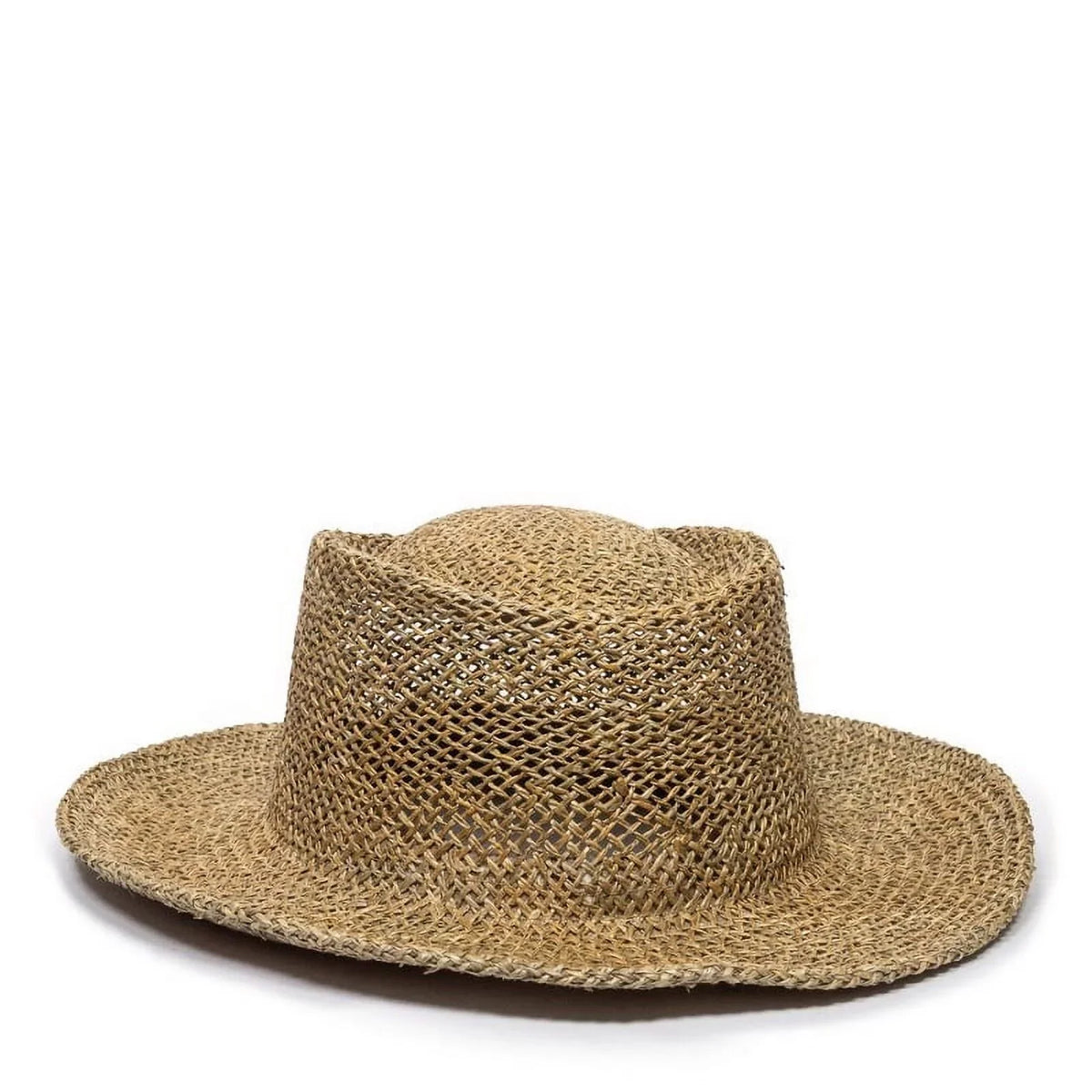 Hat-Natural Cap exterior Straw STW-100 Gambler