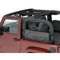 Fits Saddle 2015-2019,2021 Bag WRANGLER (Black Bestop JEEP UNLIMITED select: Diamond)