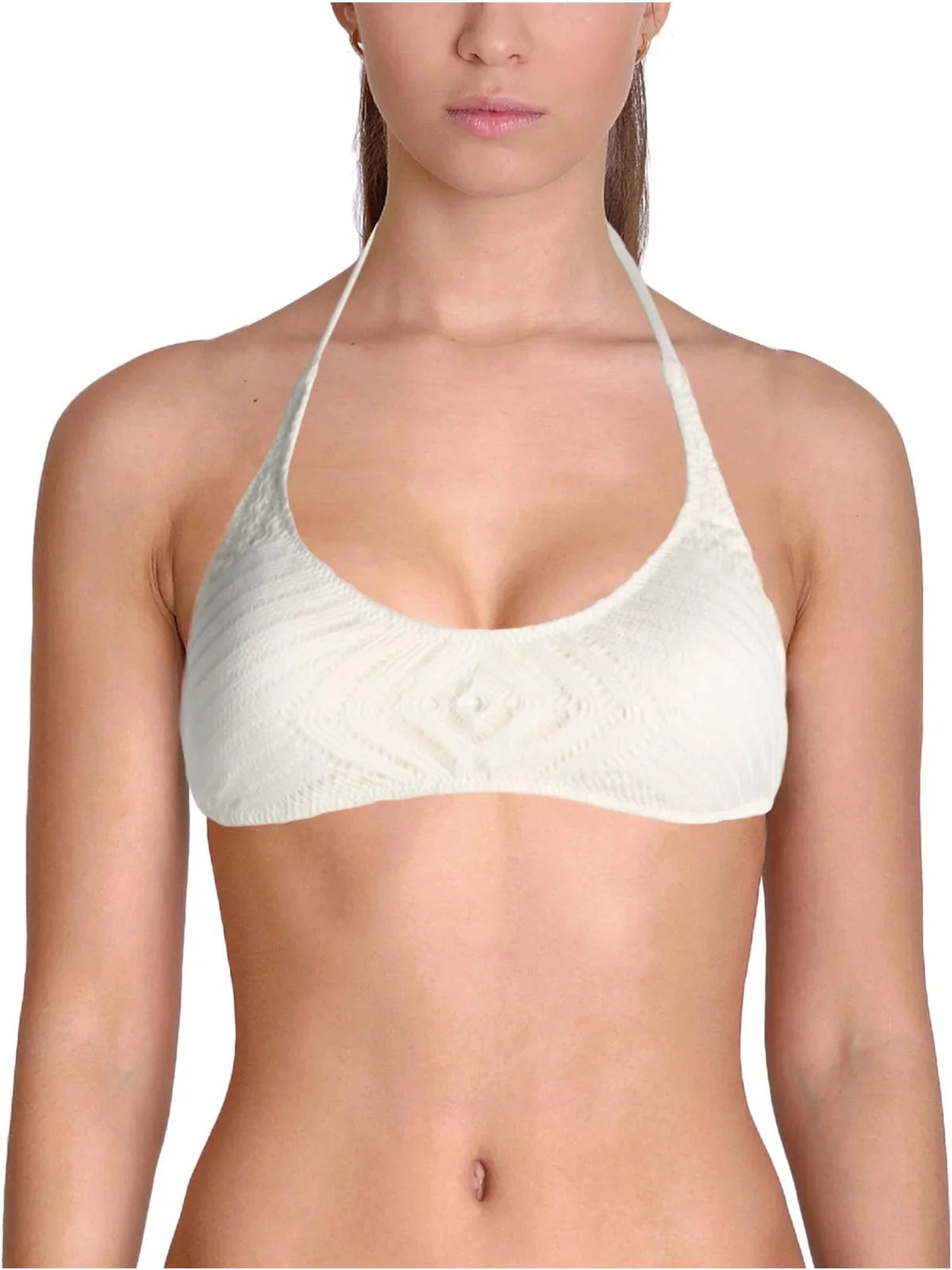 Top Womens Crochet Swimsuit Ralph Solid Separates Lauren Bikini Polo