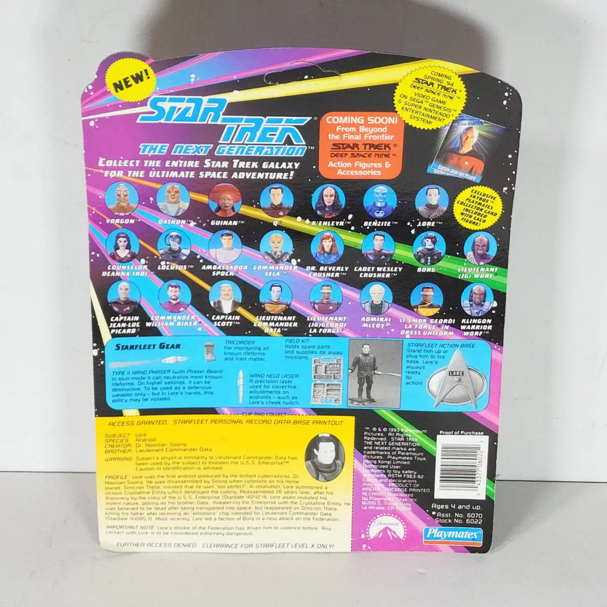 Next Action inch 4 The Generation Trek Star Lore Figure