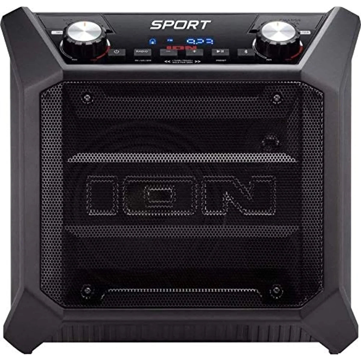 (Sport Audio Rugged Speaker ION Tailgater) All-climate (Refurbished) Wireless Restored Bluetooth System SPORT