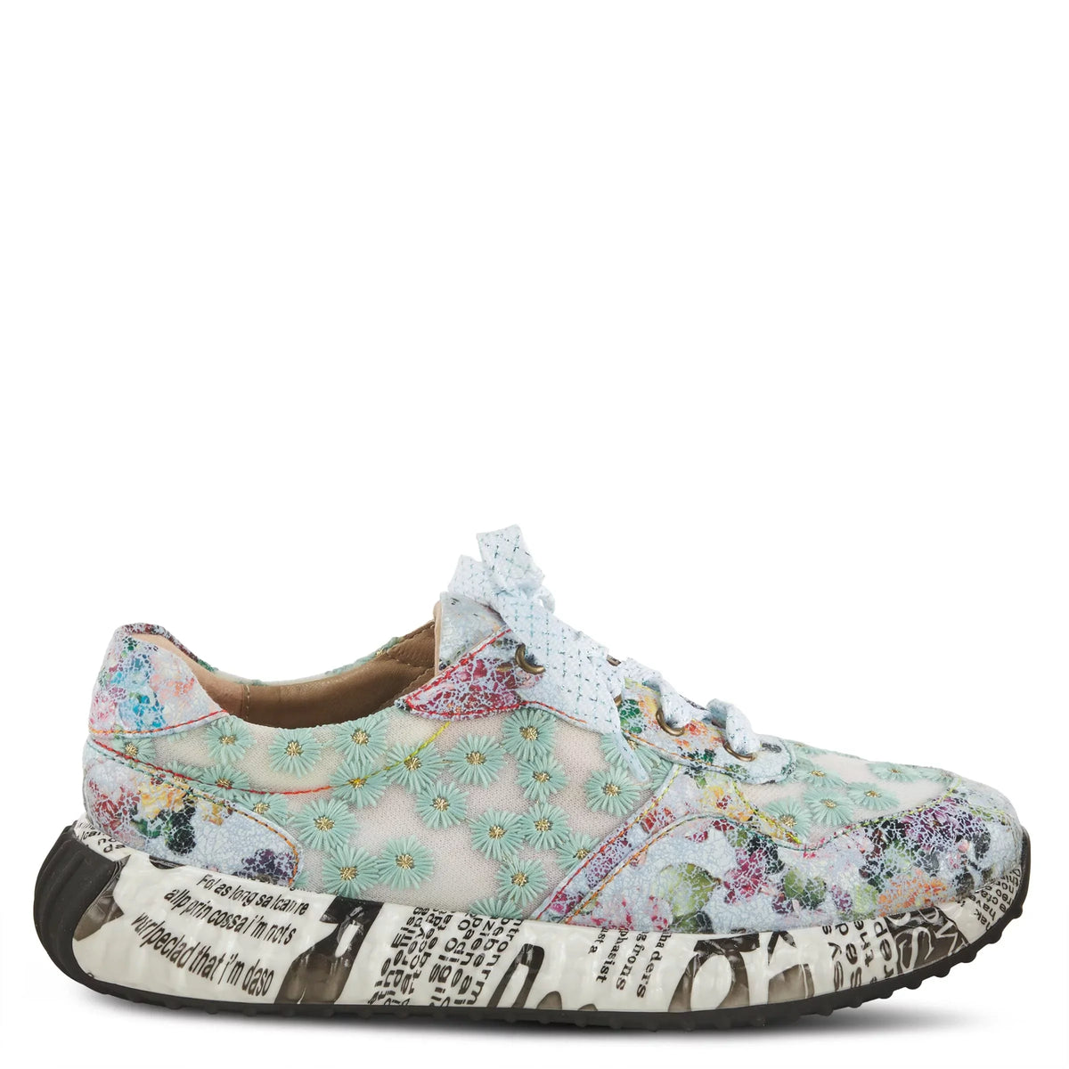 Spring EU US L'Artiste Women's Daisymae Sneaker Multi / Beige Fashion 42 Step 10.5-11