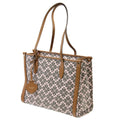 bag spade women's tote shoulder Pre-Owned collection flower leather KS pink brown jacquard (Good) x Kate Spade