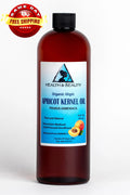 Cold Apricot Oil Virgin Pressed Raw Unrefined 32 Organic oz Natural Pure Kernel