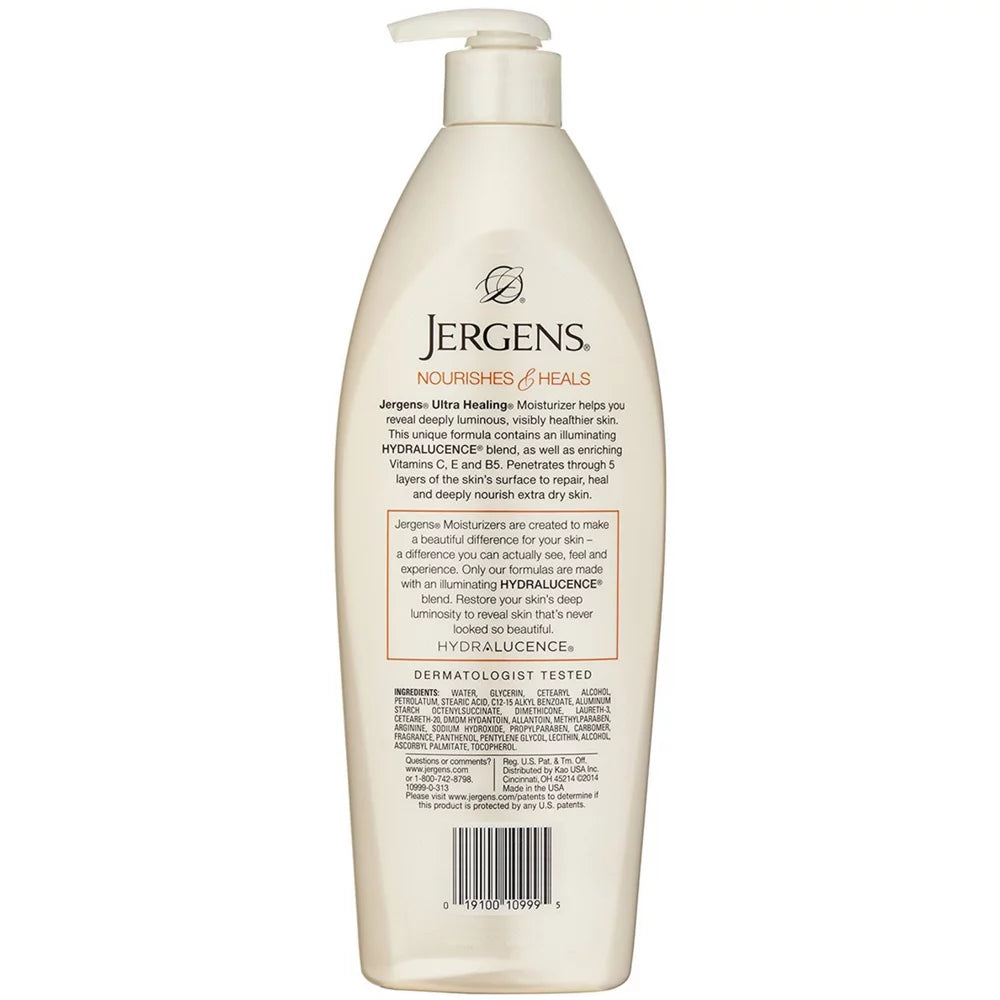 (Pack Ultra Dry Skin Jergens 21 Healing Moisturizer Extra of 3) oz