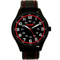44mm Black Wrangler Strap Round Watch