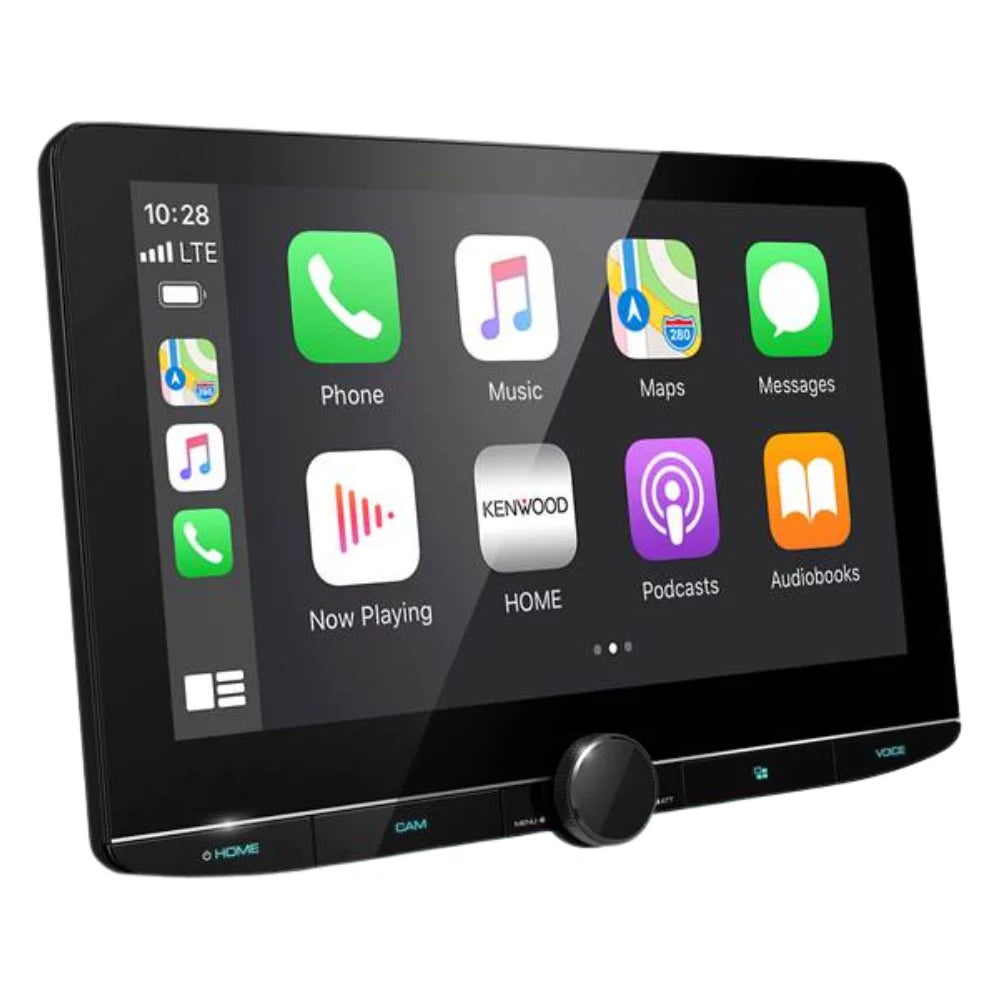 Dashboard Kenwood DMX1057XR & Multimedia New Receiver Camera 10.1" Full HD DRV-N520