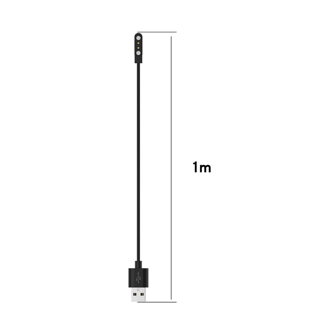 3.3FT SW021 Smart Watch Cable Charging ID205L [2-Pack] SW023 Charger Willful Magnetic for VeryFitPro USB YAMAY Letsfit