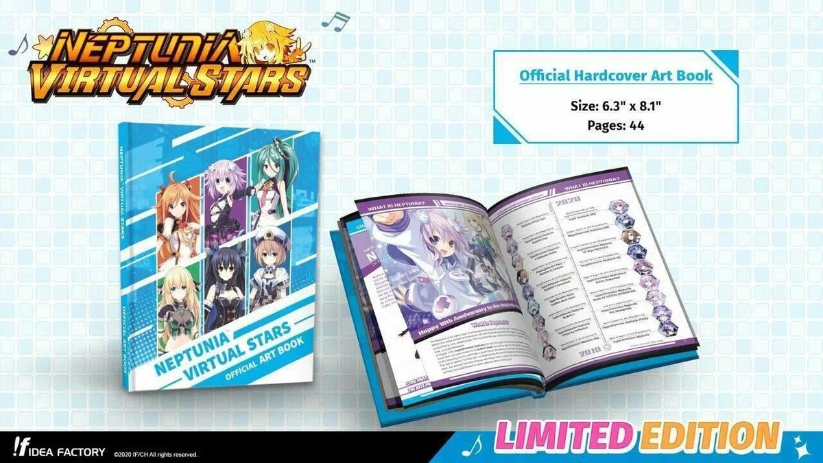 '- Virtual Stars: Limited Collector] Edition Playstation Neptunia [PS4 4 NEW