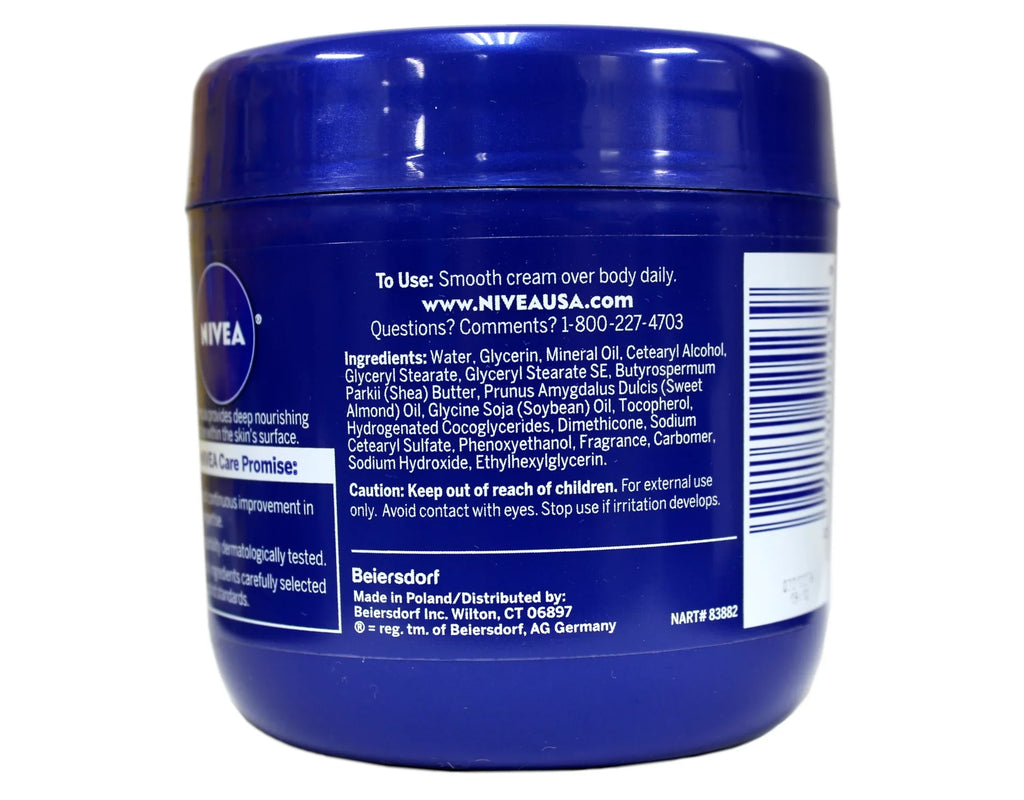 of 6 Almond Enriched 13.5 Oil NIVEA Essentially Deep Nourishing Serum Pack oz Cream Body