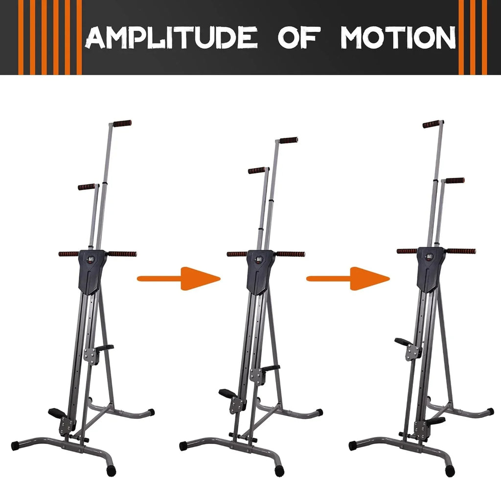 Signature Handle with Stepper with Without or Stair Stepper Bands, Adjustable Resistance Fitness Stepping Machine Mini