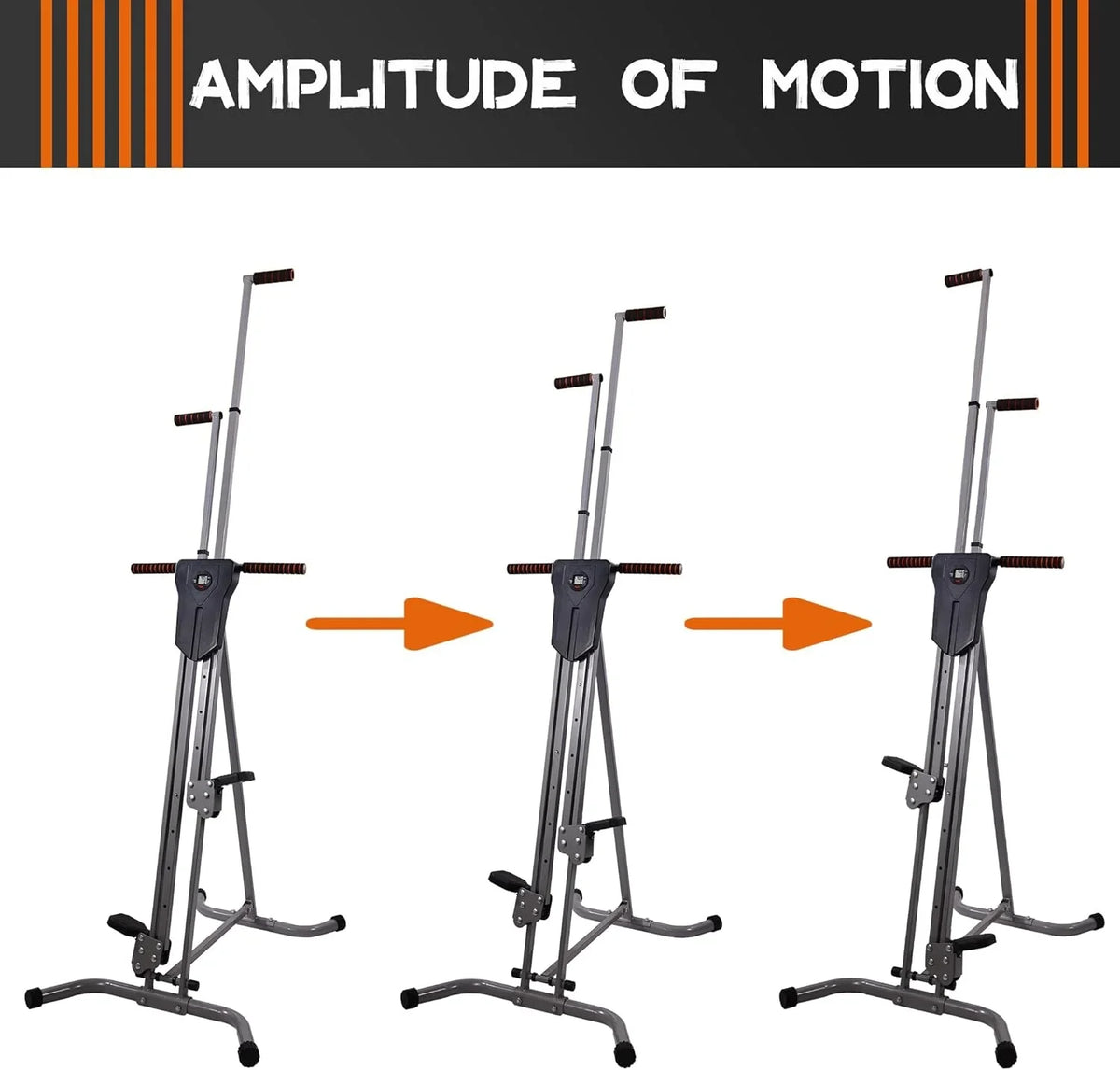 Signature Handle with Stepper with Without or Stair Stepper Bands, Adjustable Resistance Fitness Stepping Machine Mini
