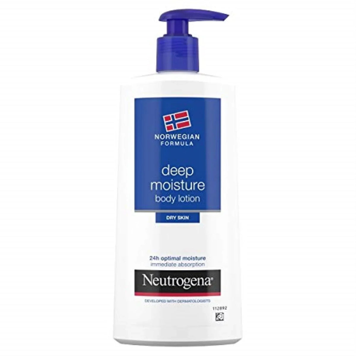 neutrogena norwegian - lotion body skin deep (400ml) dry moisturiser formula