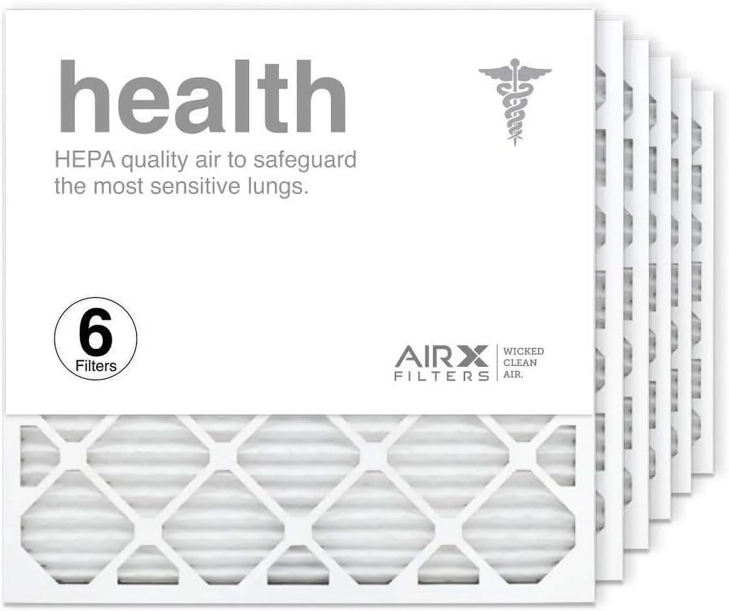 Pleated 6-Pack, Air Air 13 The USA… HVAC MERV Made Filter Filter, Furnace In 24X24x1 AC Health