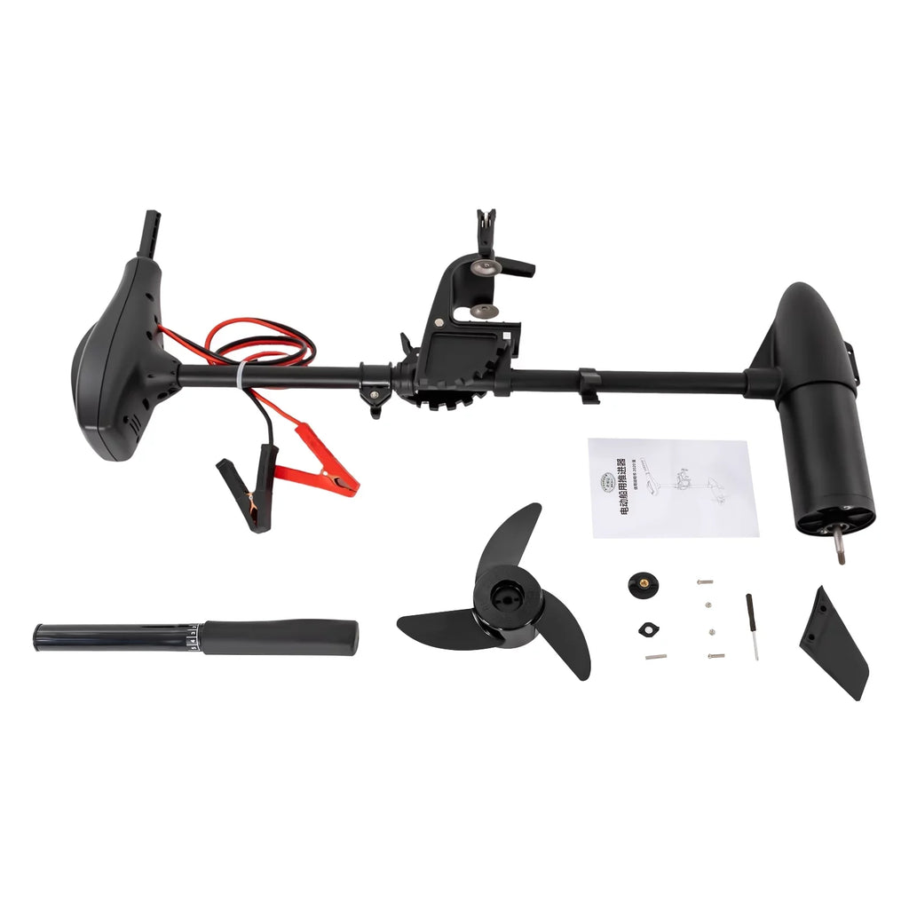 Boat Engine Electric Brush Motor for Boat 58lbs Saltwater Kayak Inflatable LOYALHEARTDY Fishing Trolling Motor Outboard