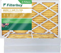 Filterbuy Furnace Air AC MERV 11 (3-Pack) Pleated 16x25x4 HVAC Filters