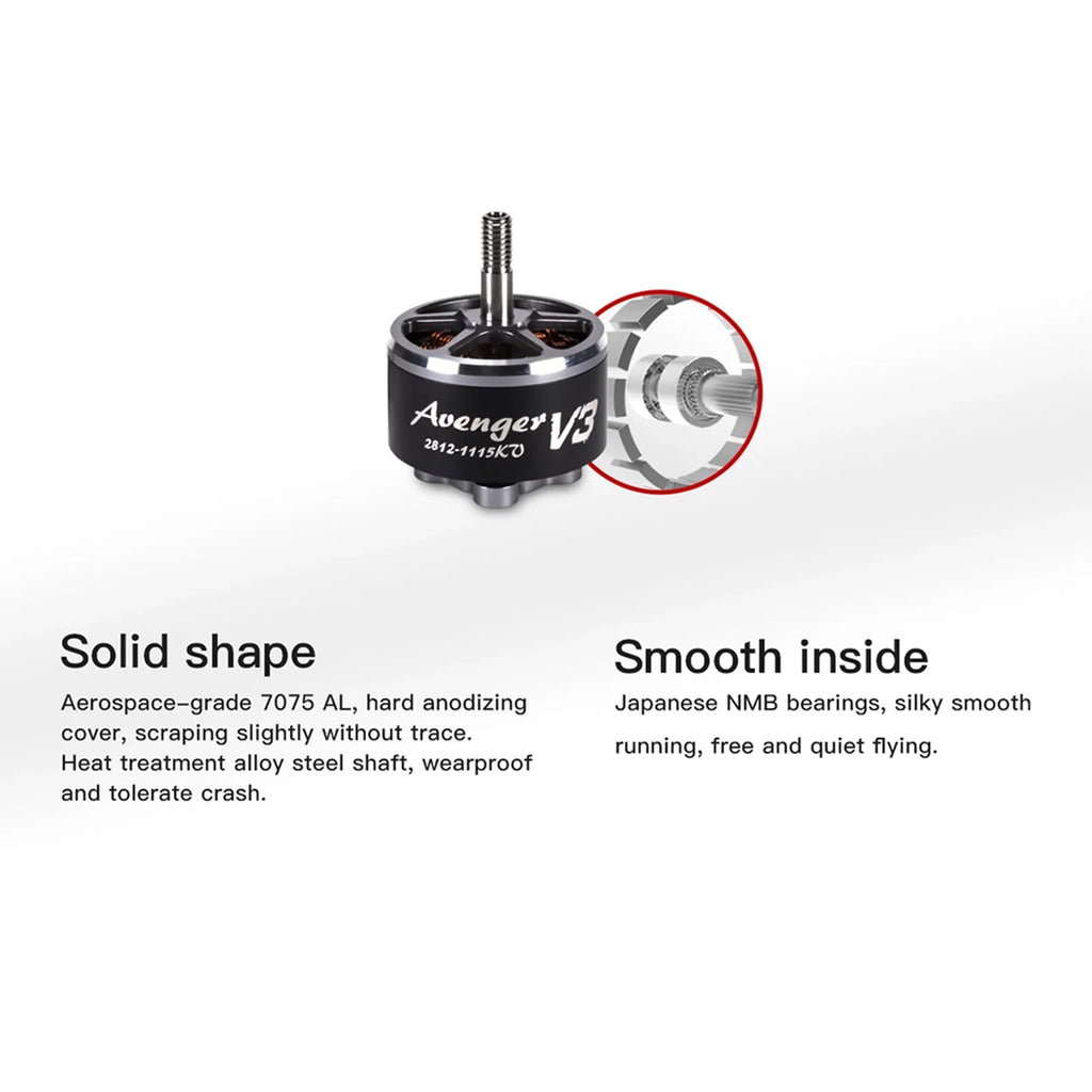FPV Motor ESC FPV 2812 Remote 1115KV V3 V3 ESC,4PCS Drone Dadypet Drone 900KV HUIOP Motor ERYUE